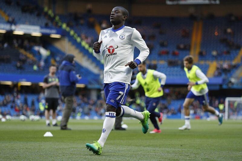 N’Golo Kante is expected to do another scan next week to check if his situation is improving. John Sibley / Reuters