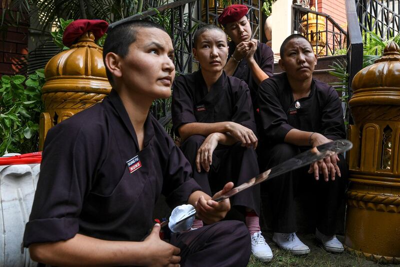 Emboldened by their fighting prowess, the nuns travel across South Asia to teach self-defence classes and promote awareness about human trafficking.