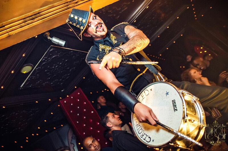 Ringmaster Darren Somerville, 35, began his career on stage as a drummer in a band in his native Ireland and toured Europe before joining Cirque Le Soir in London when the club was just a small Soho venue with a capacity of about 150. Courtesy of Cirque Le Soir