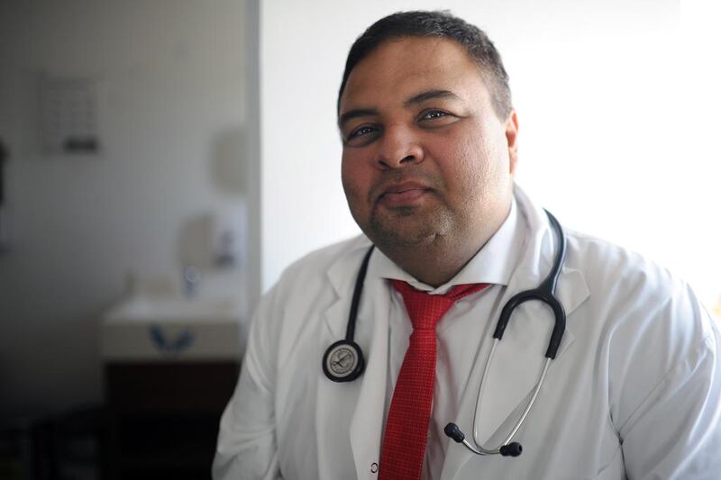 Dr Mohammed Qazafi Memon is a neurosurgeon at Universal Hospital of Abu Dhabi. He says fasting teaches us complete self-control.  Delores Johnson / The National