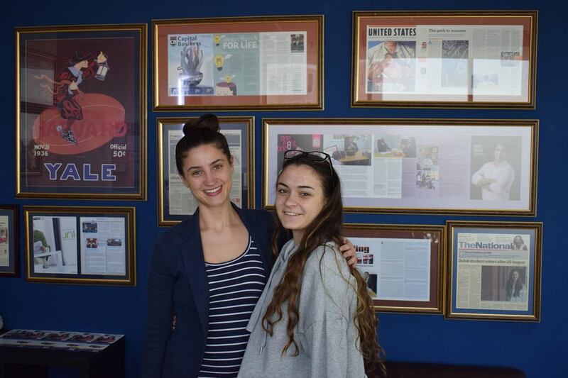 Despoina Loukos has been accepted by all 12 US universities to which she applied.Courtesy Hale Education Group