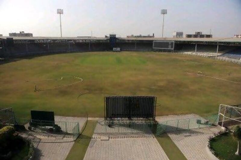 The National Cricket Stadium of Karachi. Rizwan Tabassum / AFP