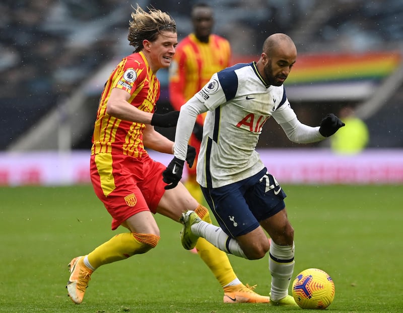 Lucas Moura - 7: Started the match in lively fashion with some dangerous attacks at the Baggies defence and it was his brilliant, surging run and pass that set up Son for Spurs second just before the hour. Provided the sort of pace and energy in midfield that the opposition are sadly lacking. AP
