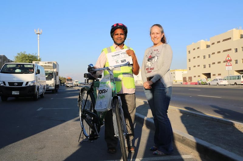 The 1971 Team has joined forces with Social Bandage to deliver specialised Atlas Cycle bicycles to underprivileged workers near labour camps through their Give a Bike campaign. Courtesy Give A Bike