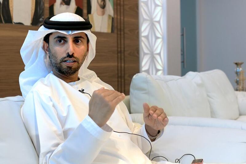 The UAE energy minister Suhail Al Mazrouei said that increased demand signify a market correction in 2016. Ravindranath K / The National