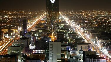 The Riyadh skyline. The two-day Saudi Great Futures summit will be begin in the Saudi capital on May 14. Reuters