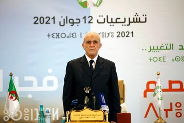 Algeria's electoral commission chief Mohamed Chorfi said the vote took place amid 'total freedom and transparency', despite opposition claims of vote-rigging. EPA