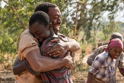 Chiwetel Ejiofor and Maxwell Simba in The Boy Who Harnessed the Wind (2019) IMDb