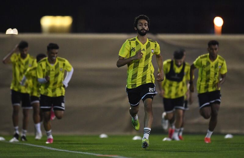 Al-Abyad begins his training sessions at Al Wasl Stadium.