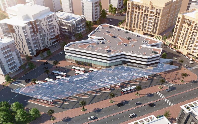 Oud Metha station near Dubai Creek has rooftop parking and is located close to the metro station. Courtesy: RTA