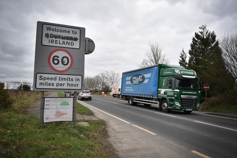 The border between Ireland and Northern Ireland is the only EU-UK land border. Getty