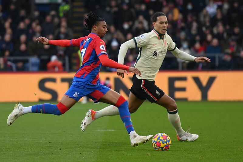 Virgil van Dijk – 7. The Dutchman opened the scoring with a towering header and was kept busy as Palace tried to claw their way back into the game. He was strong when needed. Getty Images