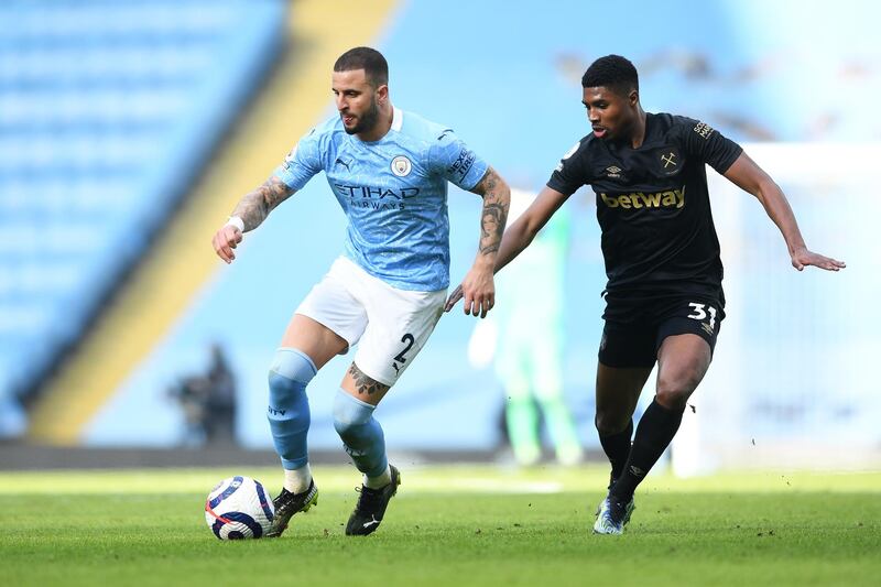 Ben Johnson - 4: Hardly quick out of the blocks on his return to the starting line-up. Brought in to offer both width and protection as a left wing-back, was sloppy in possession and booked in first-half for pull on Mahrez. Taken off in final throes. Getty