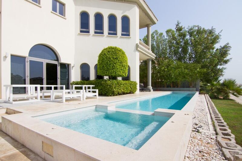 3: Dh22 million. Garden Lobby Signature Villa. 5 bedrooms, 7 bathrooms (4 ensuite), 13,700 sq ft plot.