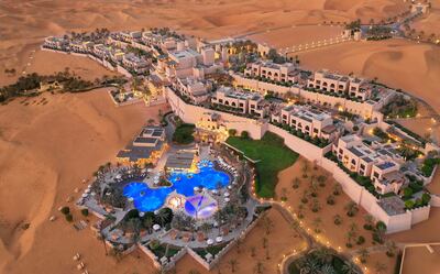 Qasr Al Sarab Desort Resort by Anantara has a festive staycation offer for UAE residents. Photo: Anantara