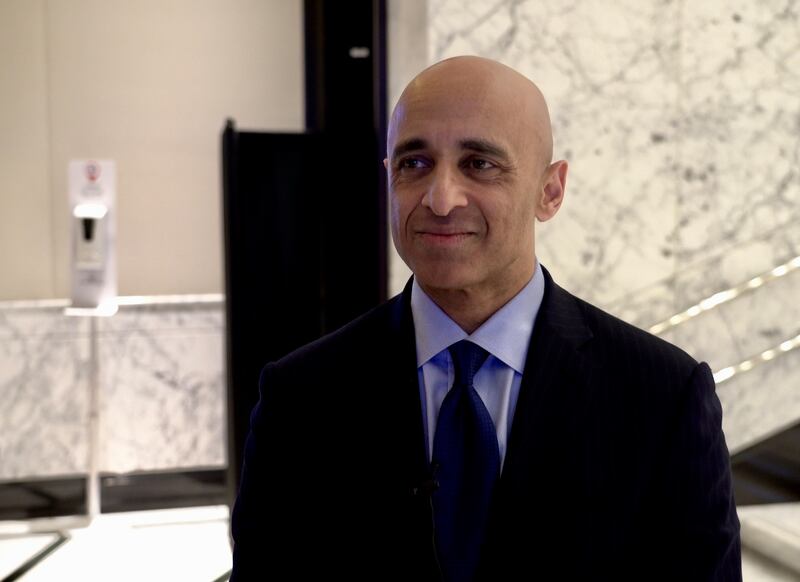 UAE ambassador Yousef Al Otaiba said the diversity of guests at the Washington iftar was 'a microcosm of the UAE'. Ahmed Issawy / The National