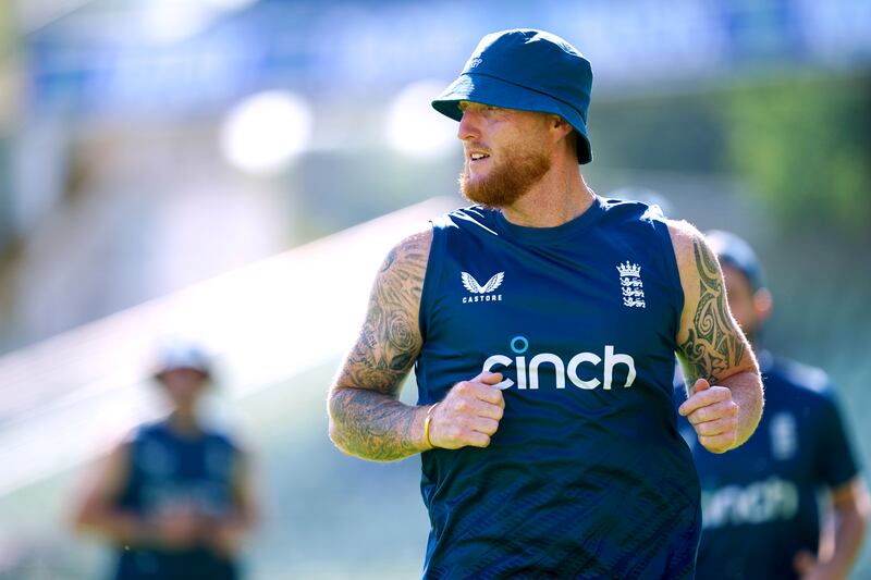 England captain Ben Stokes during a training session at Edgbaston, Birmingham, ahead of the first Ashes Test against Australia that starts on Friday, June 16, 2023. PA