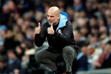Manchester City manager Pep Guardiola seems to be heading for a fifth season with the club. PA