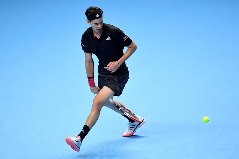 Dominic Thiem in action. Reuters