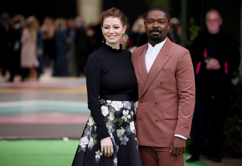 Actor David Oyelowo and his wife, Jessica, were among the guests. Reuters