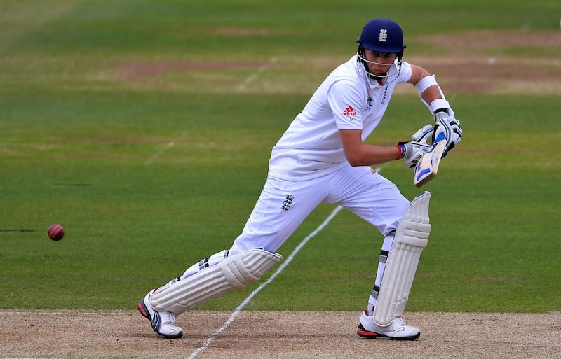 LONDON, ENGLAND - MAY 17:  Joe Root of England hits out during day two of 1st Investec Test match between England and New Zealand at Lord's Cricket Ground on May 17, 2013 in London, England.  (Photo by Mike Hewitt/Getty Images)