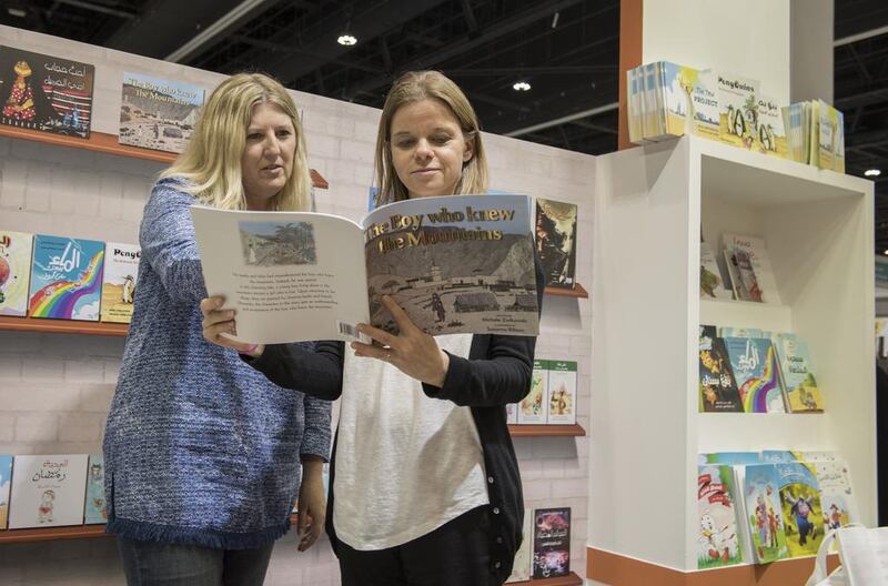 The Boy Who knew the Mountains, Children storybook, set in the mountains of Fujairah and story themes include UAE heritage and Autism by Michele Ziolkowski and illustrated by Susanna Billson at Abu Dhabi International Book Fair, Al Hudhud Publishing & Distribution at 30 April 2016, Vidhyaa for The National