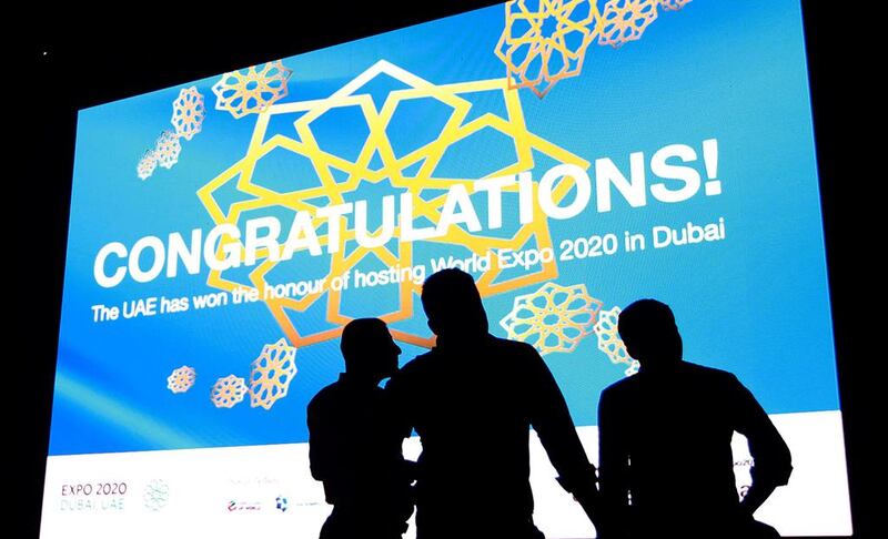 Dubai's winning bid for the World Expo 2020 reflects Sheikh Zayed legacy. Ali Hadier / EPA