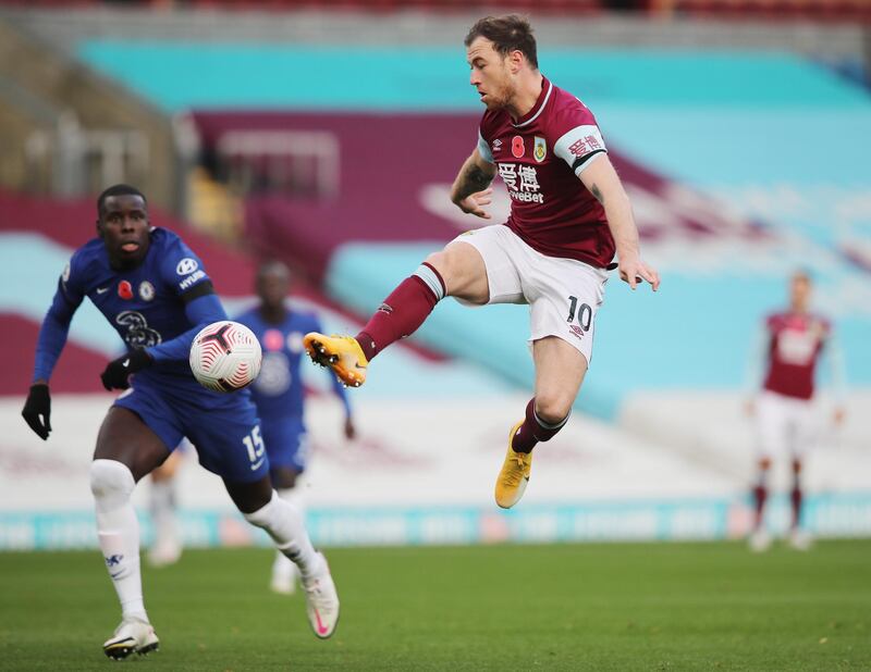 Ashley Barnes - 4: Battled to try and make a difference up top but missed chance to open scoring by lifting the ball over the bar in the fifth minute. EPA