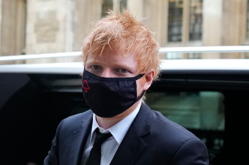 Ed Sheeran said 'coincidence is bound to happen' following the verdict, which exonerated him of plagiarism. AP