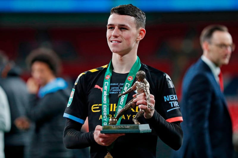 Phil Foden (Manchester City) - The English youngster, 19, gave a man-of-the-match display in the Carabao Cup final, portraying why Pep Guardiola once described him as the most gifted player he’s worked with (ahem … Lionel Messi). A fearless dribbler with fantastic technique, Foden is seen as heir apparent to departing City star David Silva. Excelled on Sunday when deployed wide on the right, although has started only five Premier League matches in the past two seasons. AFP