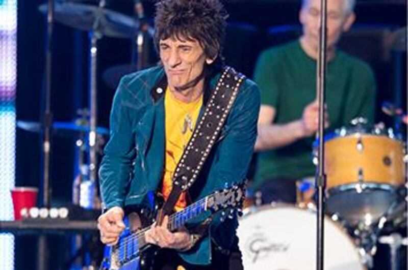 Ronnie Wood of The Rolling Stones reveals he had a cancer scare earlier in the year. Neville Hopwood / Getty Images