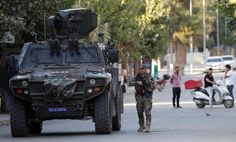 Turkish forces have been fighting against Kurdish militants since 1984.