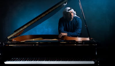 Emirati composer Ihab Darwish. Photo: Ali Arbes