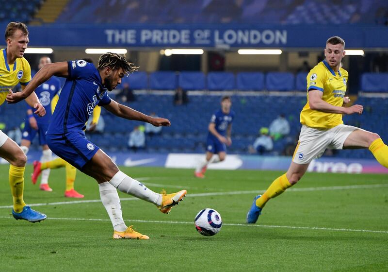 Reece James 6 - Deliveries from the English full-back were unthreatening as James struggled to find space against Dan Burn throughout the 90 minutes. AP