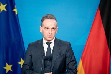 German Foreign Minister Heiko Maas said talks were being 'significantly complicated' because of Iranium escalation. EPA