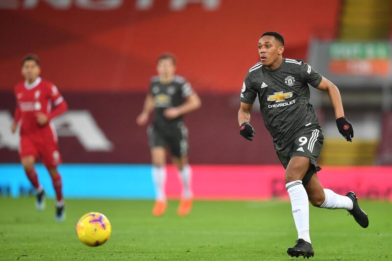 Anthony Martial - 6. Played on left which constrained him, even though he looked dangerous when he has the ball. Played an hour. Needs to get to the levels he was at last season for him to be an asset who could help United win the league. AFP
