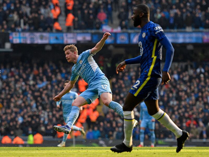 Kevin De Bruyne – 8. Broke the deadlock with an absolute worldie, curling a shot from outside the area and leaving Kepa no chance. His fifth goal against Chelsea to deepen the regret his former club must be feeling for letting him leave. AFP