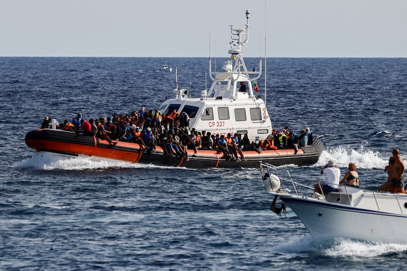 Migrant arrivals on Italy's Mediterranean shores have jumped this year. Reuters