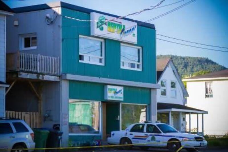 The Reptile Ocean exotic pet store in Campbellton, New Brunswick, where a python has suffocated two boys.