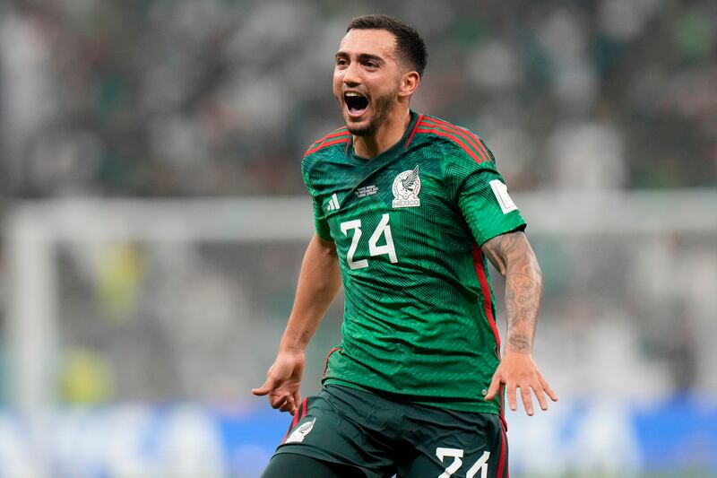 Luis Chavez 9 – Produced a stunning free kick to double Mexico’s lead with his first international goal. He almost had a second set-piece goal but Al Owais matched his effort. A standout performer. AP Photo 