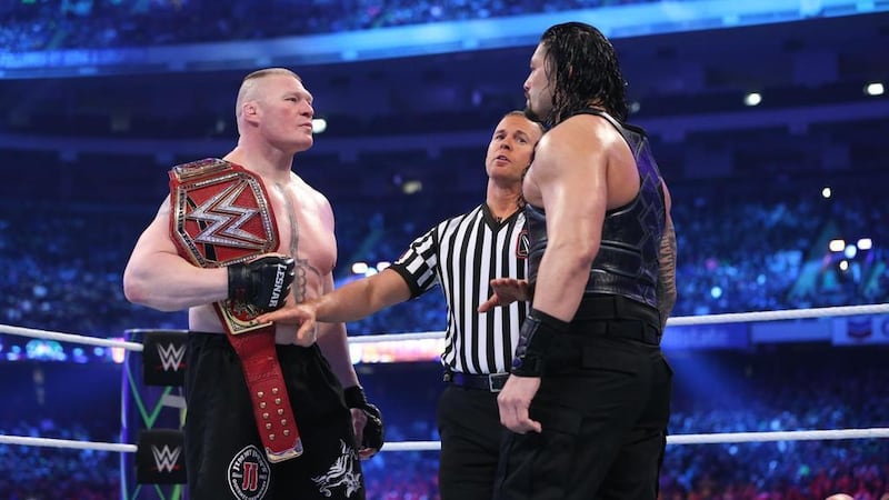 Roman Reigns leaves Brooklyn as WWE Universal champion on Sunday after finally beating Brock Lesnar. WWE