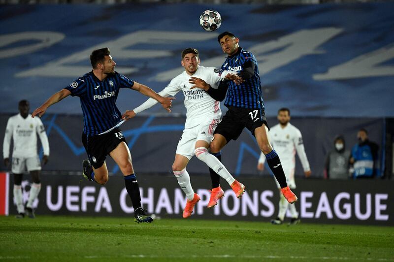 Federico Valverde 7 - Played wide right rather than in the role of the suspended Casemiro, whom he replaced. Highest passing accuracy on the field. Booked. AFP