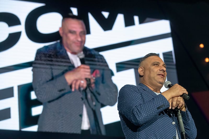 A Russell Peters show is full of back-and-forth banter with the audience.