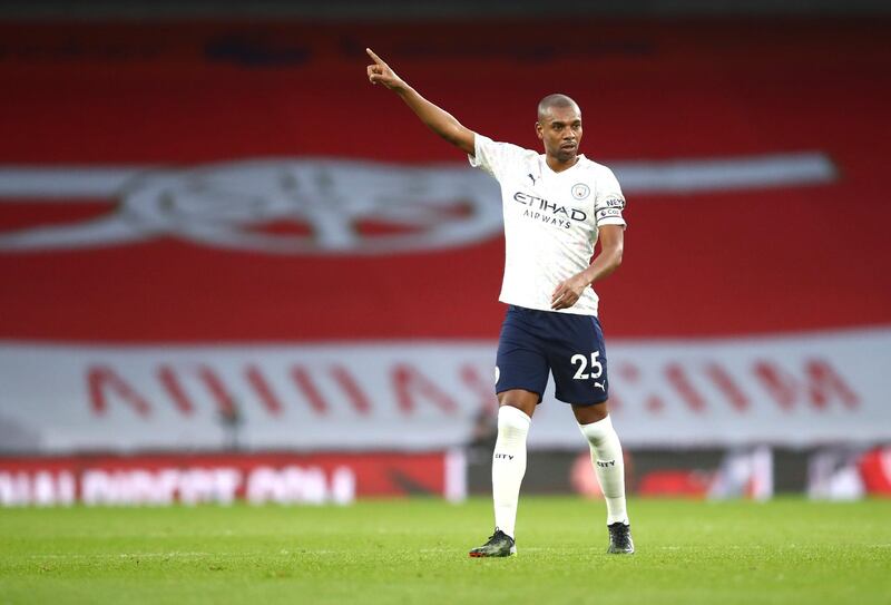 Fernandinho 7 – Arsenal couldn’t find their rhythm and that was in part due to Fernandinho constantly pressing and trying to win the ball back. He was a solid presence in front of the back four.  AP