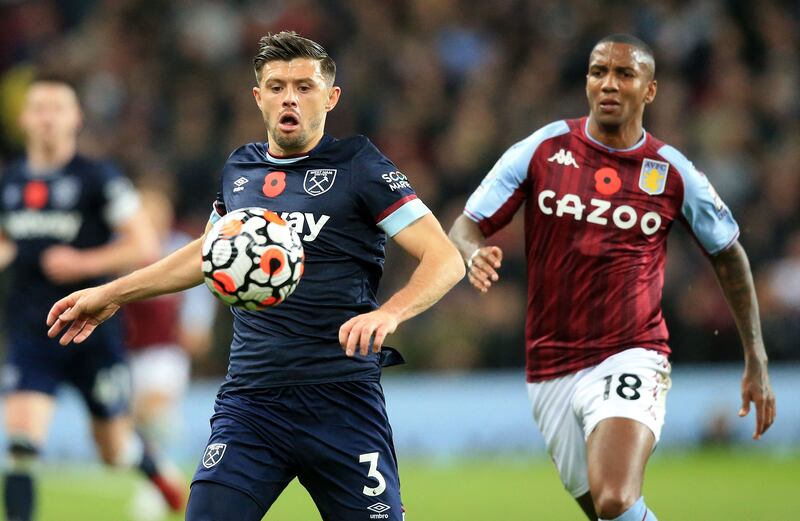 Aaron Cresswell - 7: Mr Reliable down the left flank both defensively and going forward. Says something about Cresswell’s form that it’s a surprise his name doesn’t figure among the assists for any of West Ham’s four goals. AFP