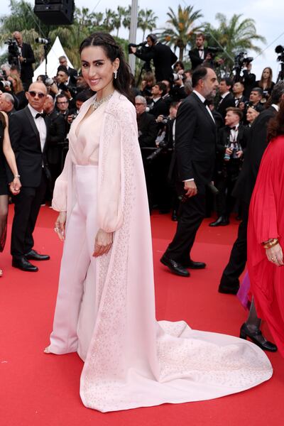 Diala Makki in Rami Al Ali during the Cannes Film Festival. Getty Images