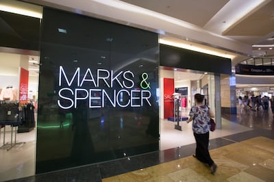A customer enters a Marks & Spencer store in Moscow, Russia. Bloomberg