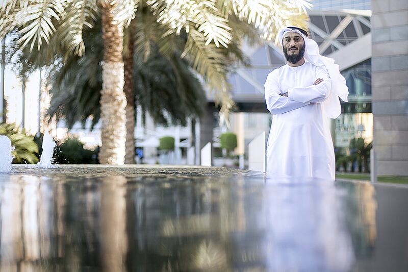 Abdulla Al Shehi plans to connect a Pakistani river to the UAE through underground tunnels in an attempt to irrigate the emirates. Mona Al Marzooqi / The National 