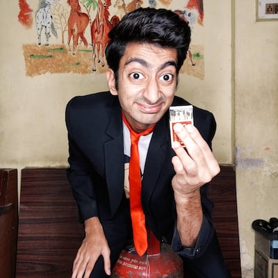 Thanvi began posting videos as Jr Mr Bean during the lockdowns in 2020. Photo: Projekt Vibe