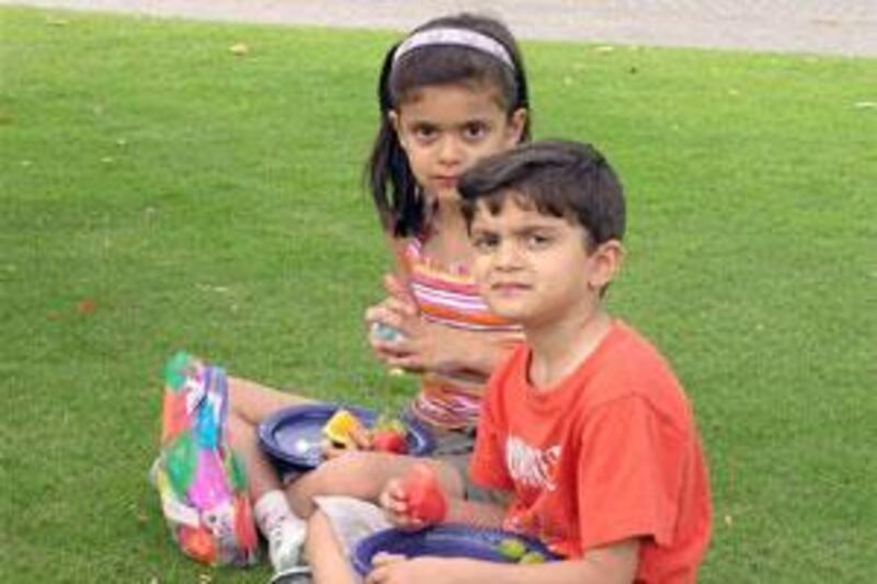 The D'Souza siblings, Chelsea and nathan, who died in Dubai last week.